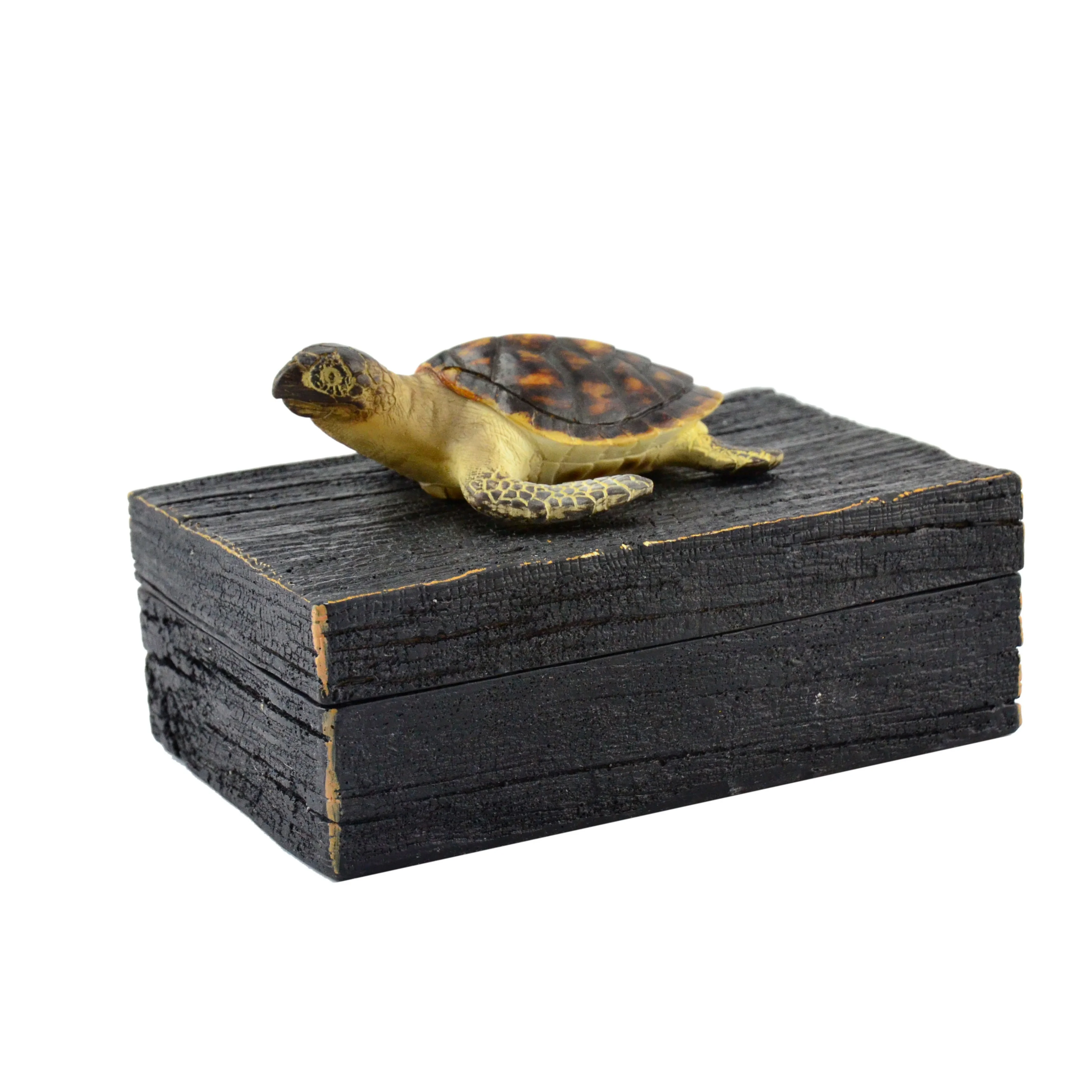 Wholesales Ocean Collection Resin Natural Sea Turtle Figurine Statue For Tabletop Decor factory