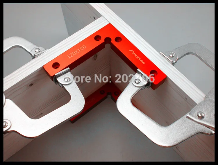 Practical Aluminum Alloy 90 Degree Right Angle Positioning Clamp