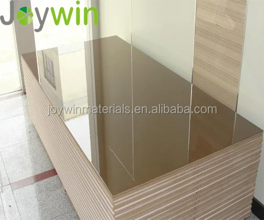 China Kitchen Cabinet Furniture Board Camel High Gloss Uv Pintura