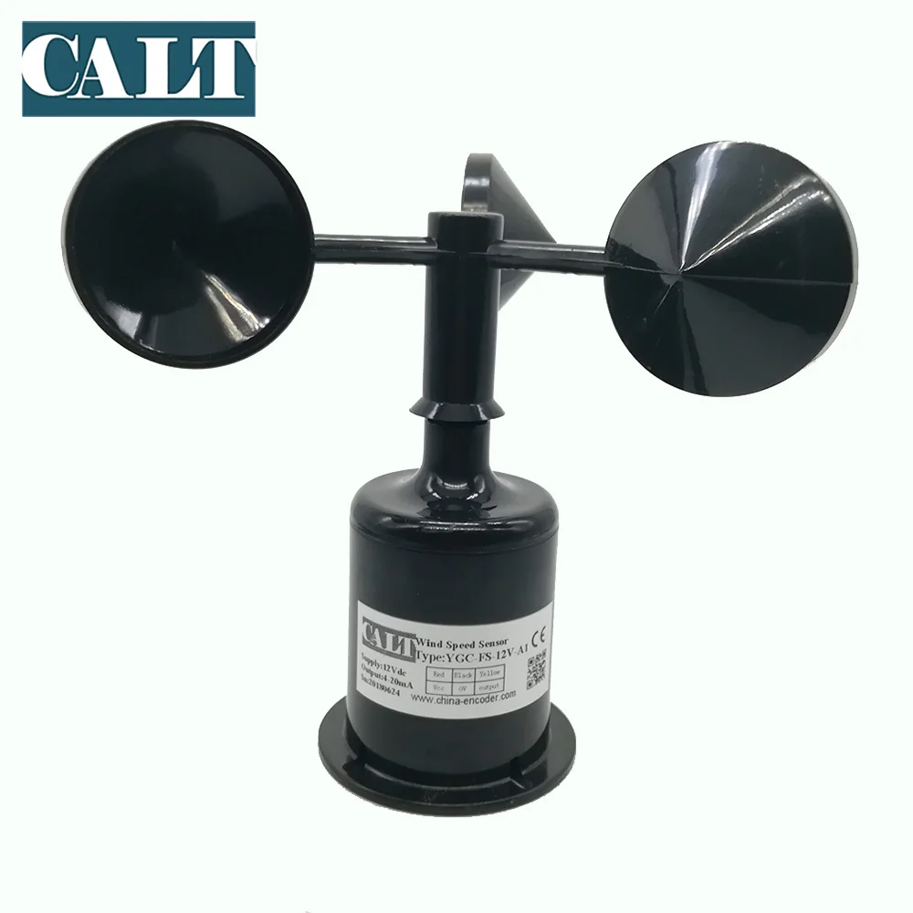 Cup Anemometer, three cup, 0~45 m/s, Output RS485