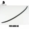 S6 TYPE FOR AUDI A6 C7 REAL CARBON FIBER CAR BOOT WING SPOILER 2012+