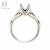 Top Quality Wholesale Promise Two Tone 1 Carat Diamond Engagement Ring For Ladies