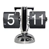Zogift 2019 Decorative mechanism giant auto flip desk table alarm clock,automatic flip calendar clock