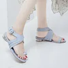 or50331b New type summer sandals toe-clip plus-size summer women low thick heels fashion sandals