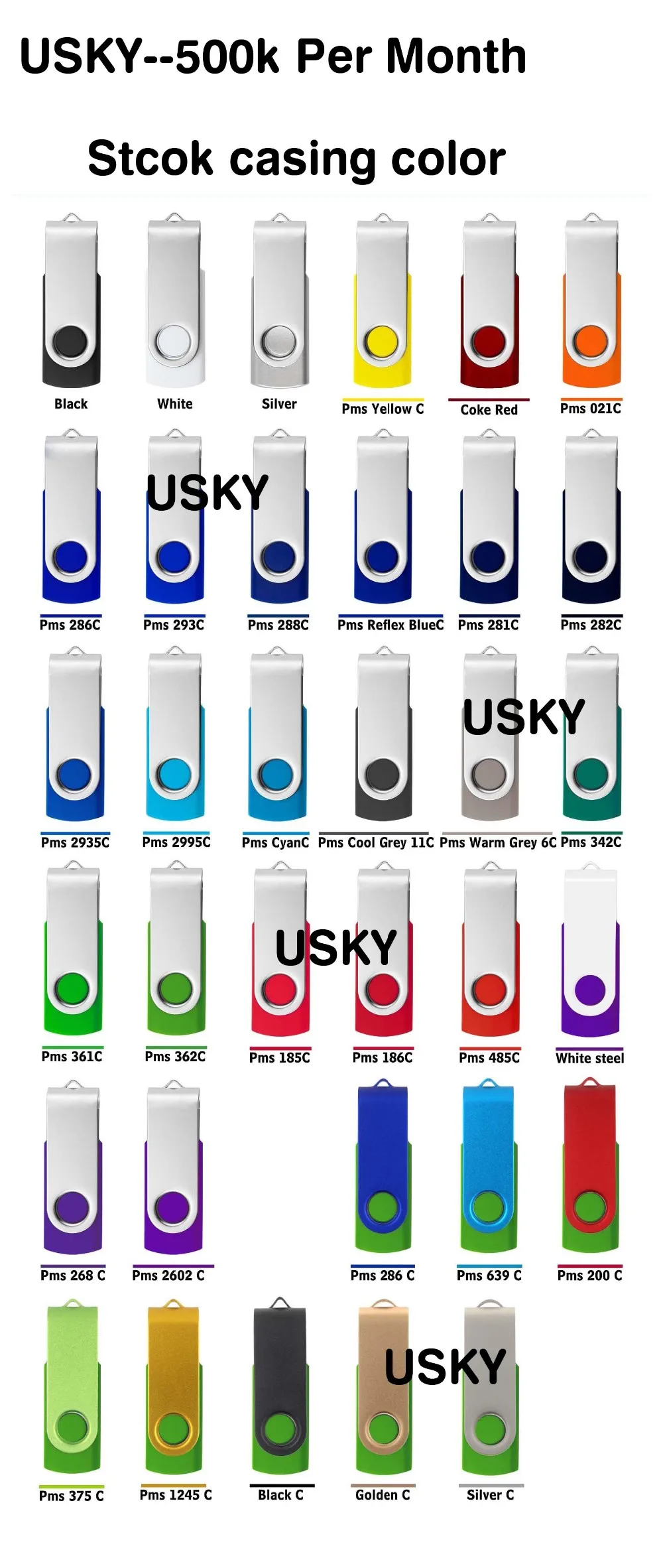 Branded Custom USB Flash Drives With Your Logo Promotional Flash Drives usb flash drives bulk cheap - ANKUX.COM