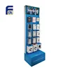 Portable Custom Retail Cardboard Pegboard Display For Cell Phone Accessory