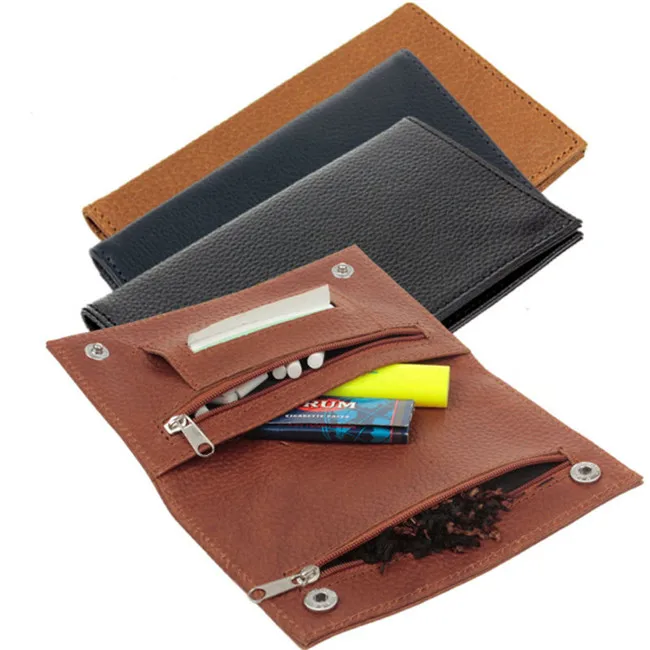 Custom Small Hand Rolling Tobacco Pouch Leather Buy Tobacco Pouch
