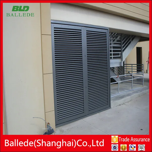 Exterior Aluminum Louver Doors