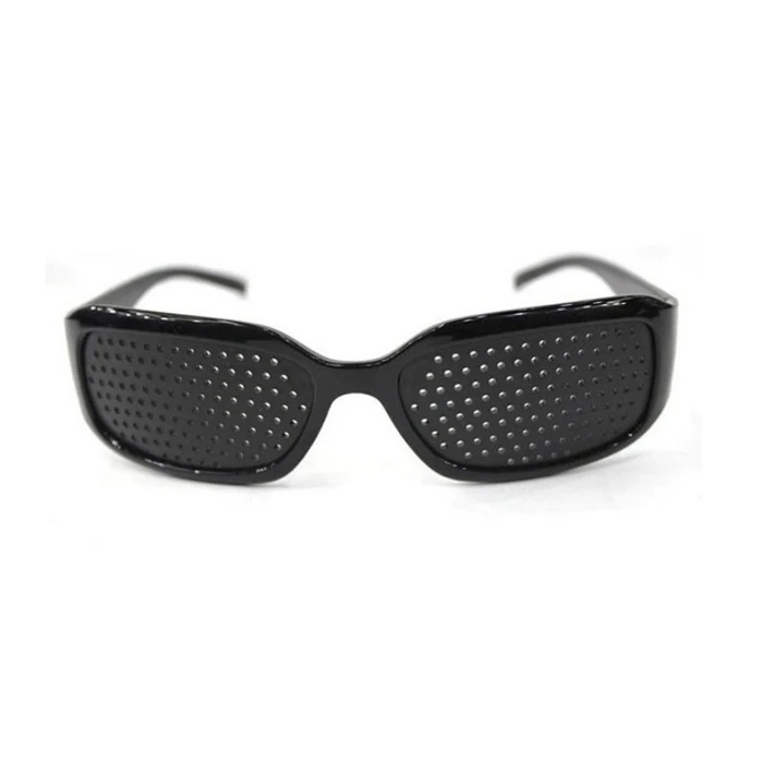 dioptric pinhole grid glasses