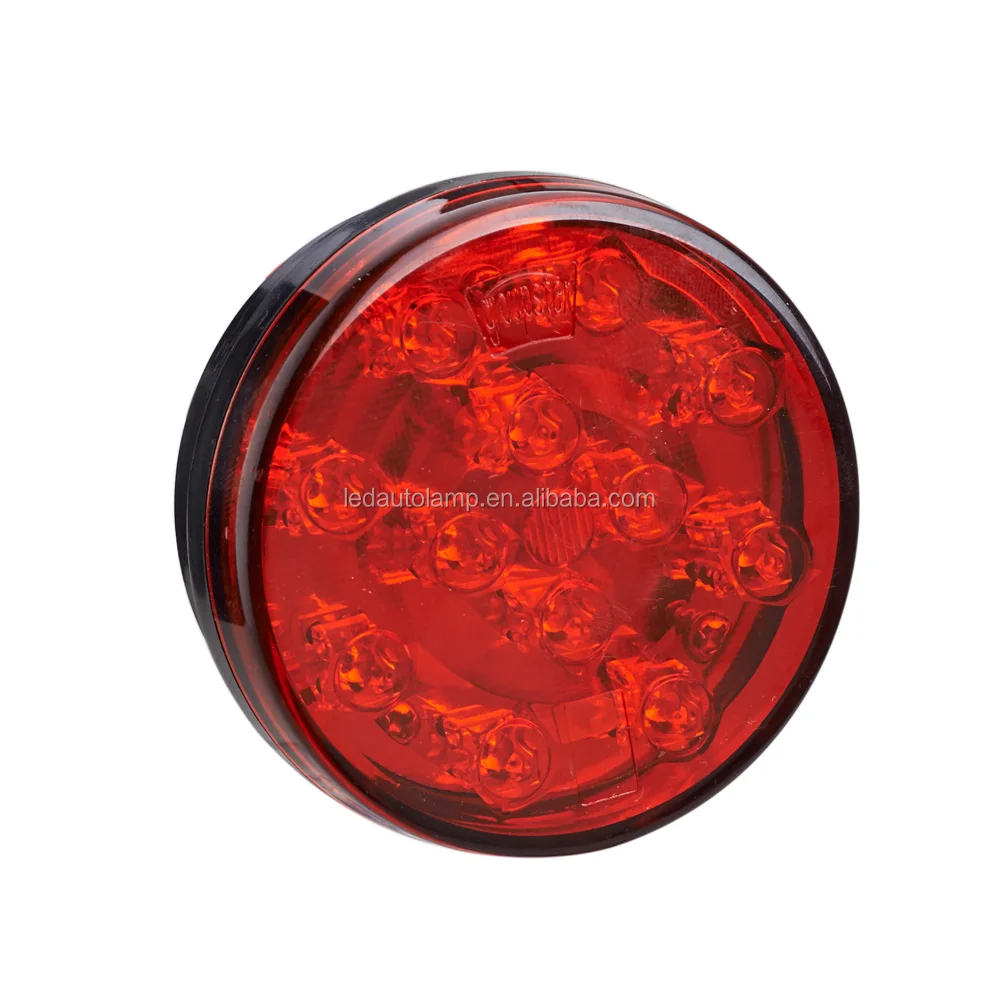 100 Waterproof Round Hamburger Rear Stop Light 1224v Led Combination