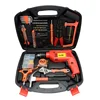 KaQi power tools TS1903 TV shopping hot selling 13mm DIY drill household tools kit 105PCS impact drill set
