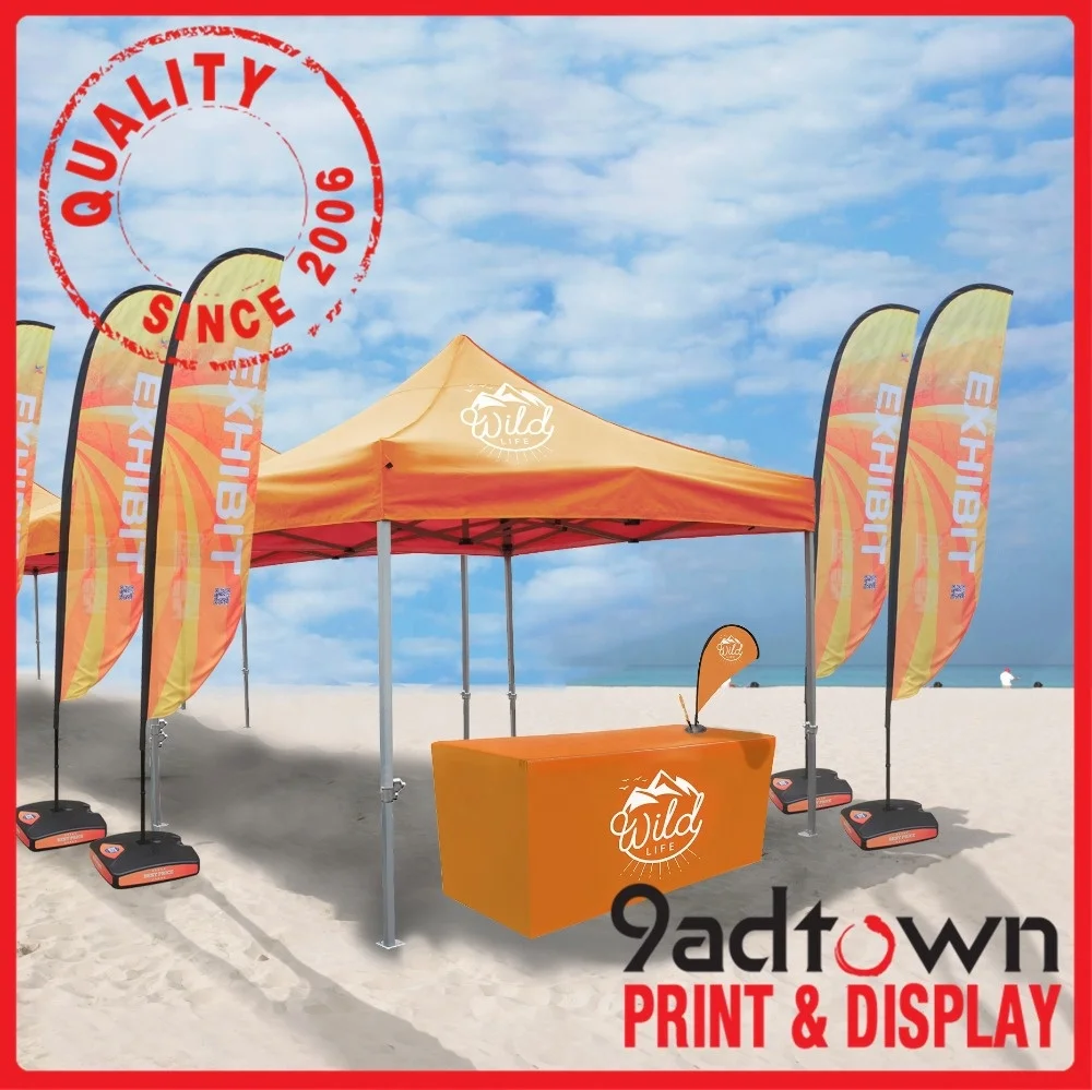 Canopy tent printing