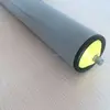 rubber coated internal thread M8 PVC gravity roller