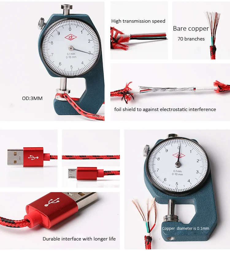 best price micro usb data cable with factory