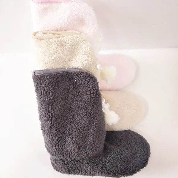 womens slipper booties soft sole