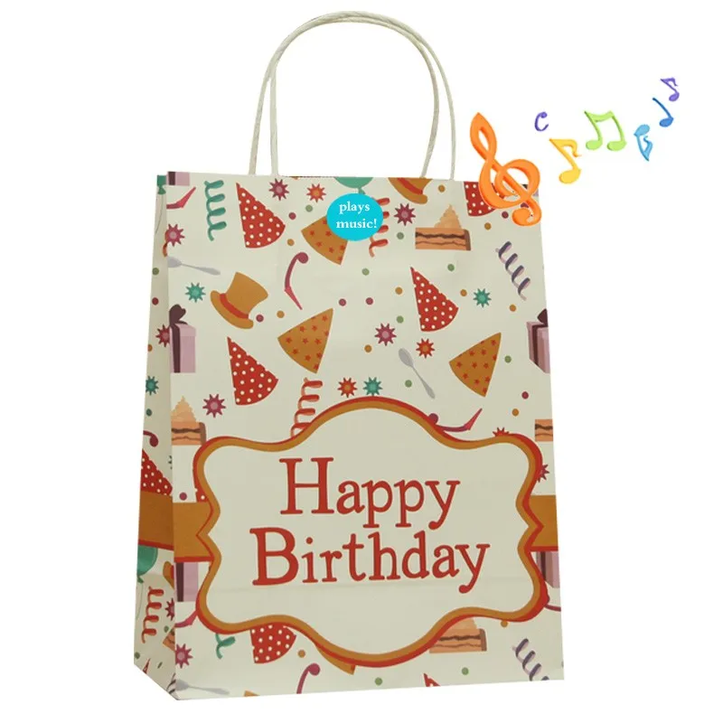 High Quality Music Paper Bags With Your Own Logo Buy Paper Bags With