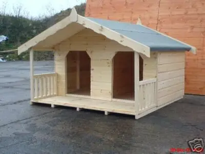 kennel for 2 large dogs