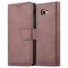 cell phone wallet leather case for samsung galaxy j5 prime leather case flip stand function