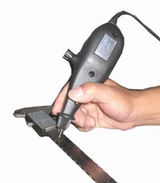 hand engraving machine metal held pen marking larger