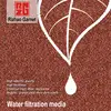 High density water filter garnet media