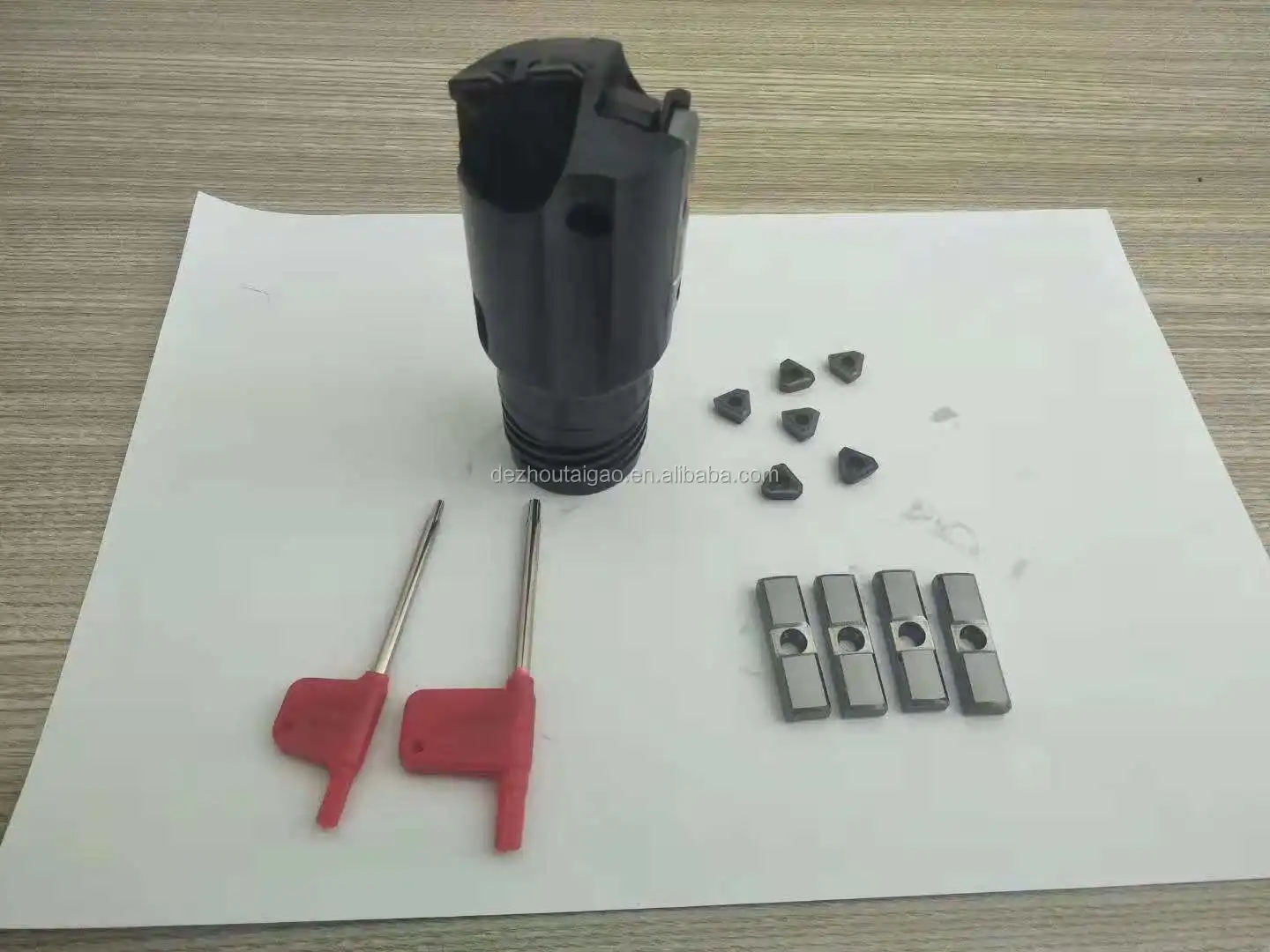 High Quality Inserts And Guide Pads For Bta Deep Hole Drill Head Buy High Quality Carbide