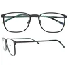 free sample brand name spectacle frames for men slim temples stainless spectacle frames with special bridgfim hige