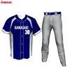Design your own numbers color blue baseball teams uniforms