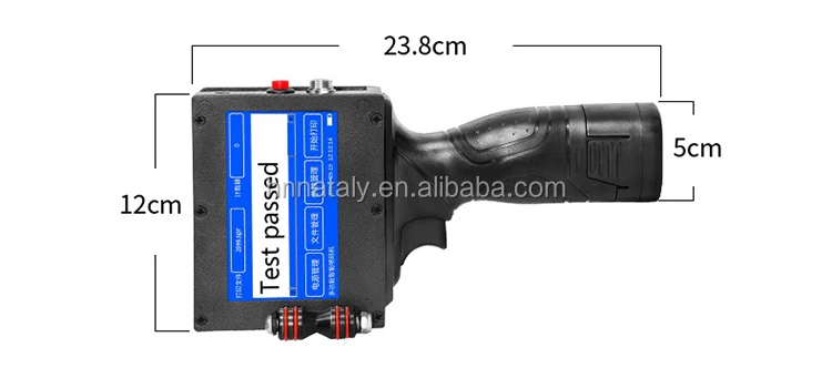 Nataly M3S High Definition Hand Held Ink Jet Printer For Plastic Wood Paper Glass Packing Code Printing Marking Inkjet