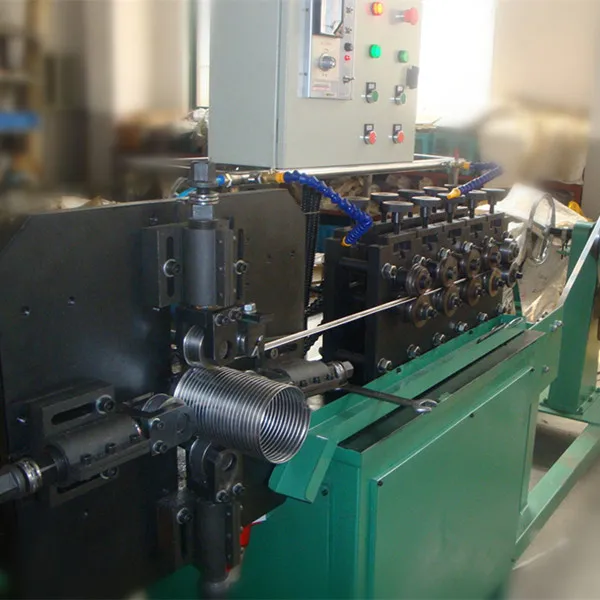 Exhaust Interlock Flexible Metal Pipe Forming Machine Buy Exhaust