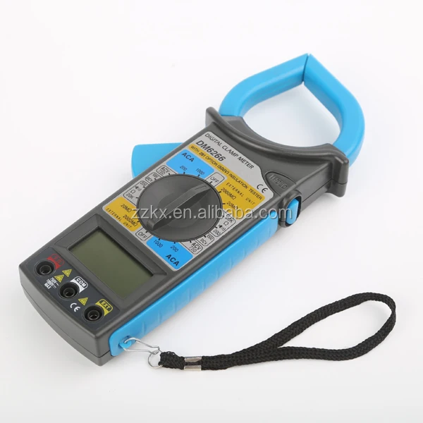 A QUALITY 1000A Clamp-On Multimeter Electrical Tester Ampere Meter Clamp Meter DM6266