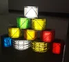 Customized colors reflective safety pvc crystal tape for safety clothes