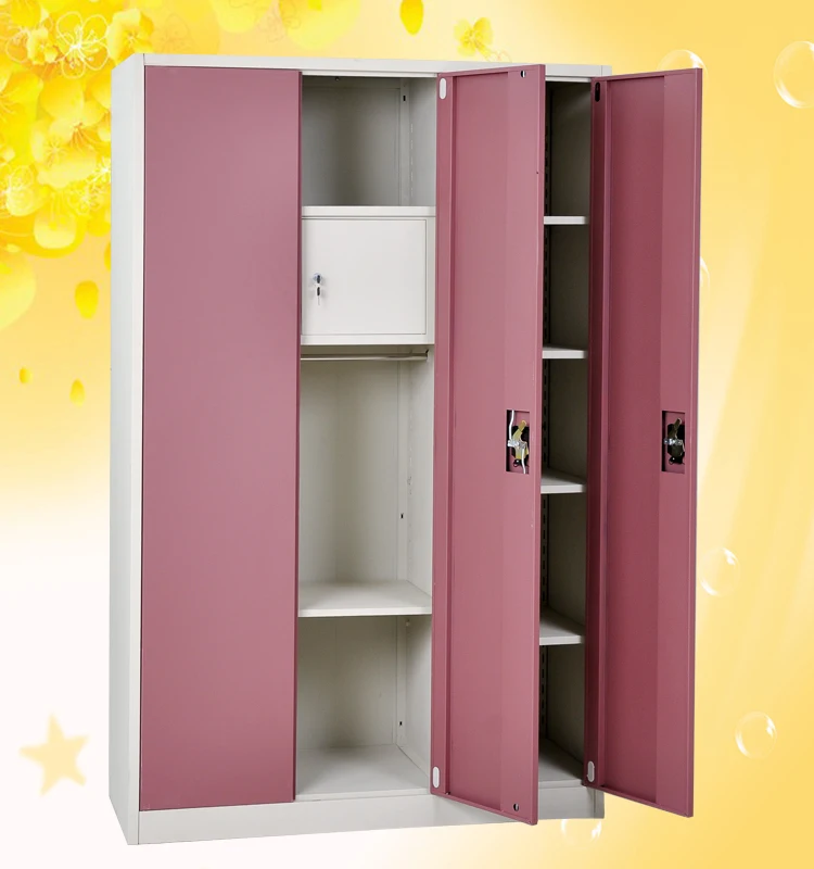 Living Room Furniture Steel Blue Color Metal Locker Bedroom Wardrobe Living Room Furniture Steel Blue Color Metal Locker Bedroom Wardrobe Design Clothes Cabinet