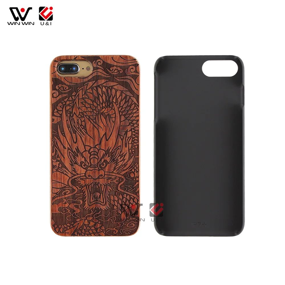OEM Custom Logo Real Wooden Case Rosewood Phone Cover For iPhone XR XS Max