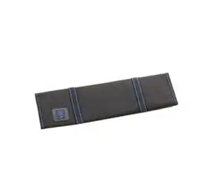 Tablecraft E1107 Black Ballistic Nylon Knife Roll, Soft, Holds 7 Knives/Tools