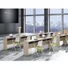 simple wholesale students desk solid wood conference table long training desk office