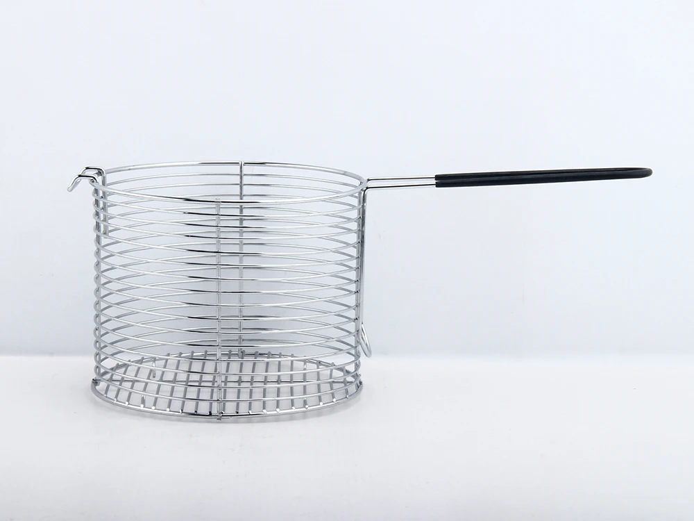Round Deep Fryer Wire Basket With Handle Buy Fryer Wire Basket,Frying