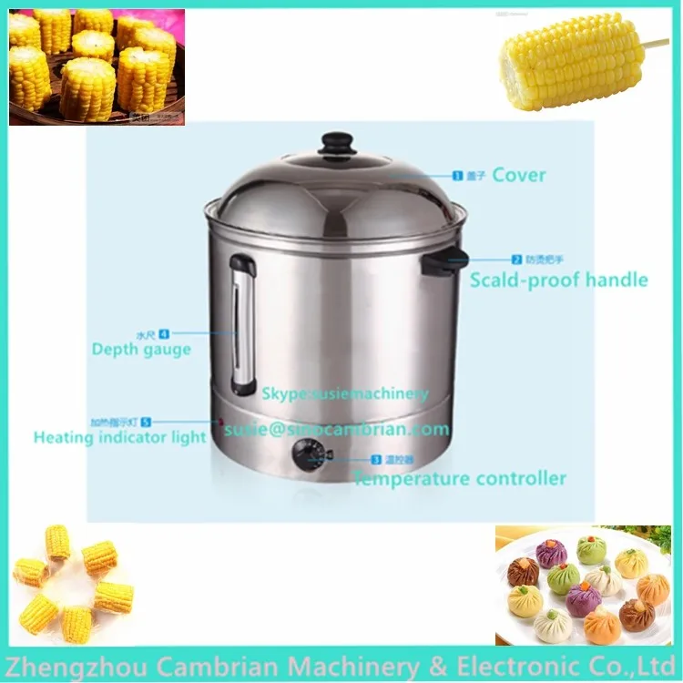 20110c Temperature Adjustable Electric 48l Sweet Corn Steamer Machine With Auto Warmer Buy