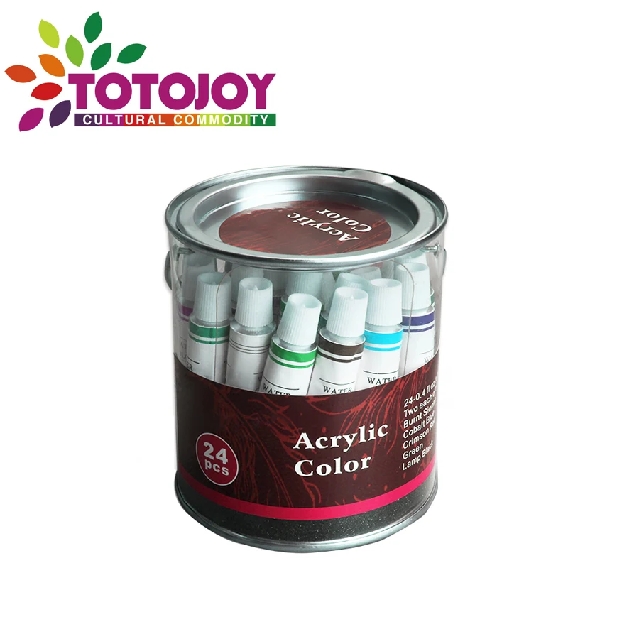 Good Quality 24 Colors Craft Smart Acrylic Paint L2ml Good Quality 24 Colors Craft Smart Acrylic Paint L2ml