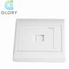 Glory High Quality 86 Type 1 Ports Back Box Cat5e Cat6 Wall Sockets Face Plate