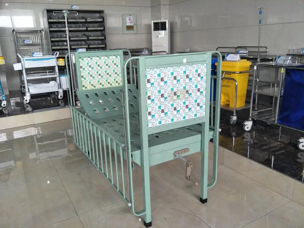 Medical easy use children hospital bed with one function