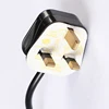 eu 3 pin power cord vde approval H03 H05 250V 13 amp plug uk type home appliance extension cable