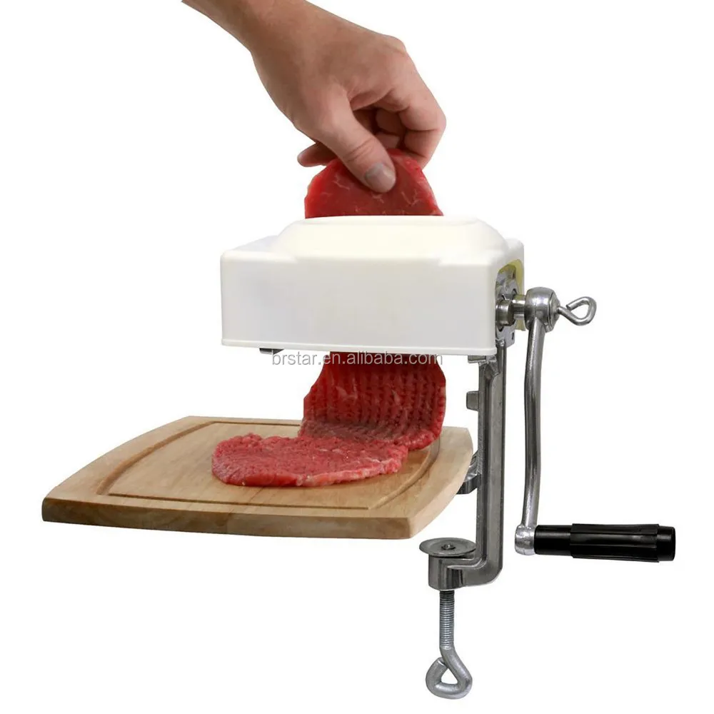 TooGooD 2-in-1 Meat Tenderizer Jerky Slicer Manual Suited for Tendering and  Slicing Steak Pork Chicken Breast Venison both home and commercial usage