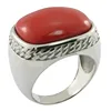 red coral gemstone red rings for men gemstones for class rings