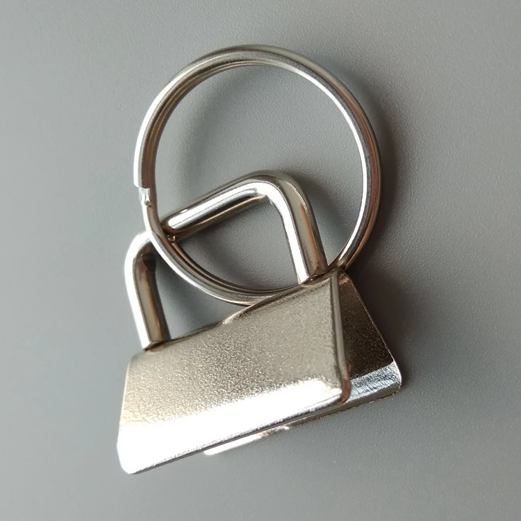 Keychain Accessories Decorative Key Fob Hardware With Key Ring