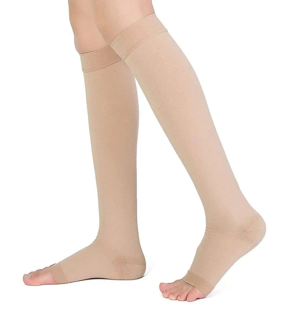 toeless compression stockings for men