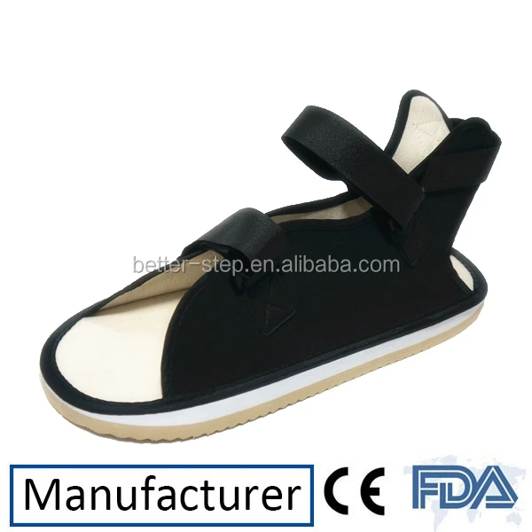 chaussure orthopedique ouverte