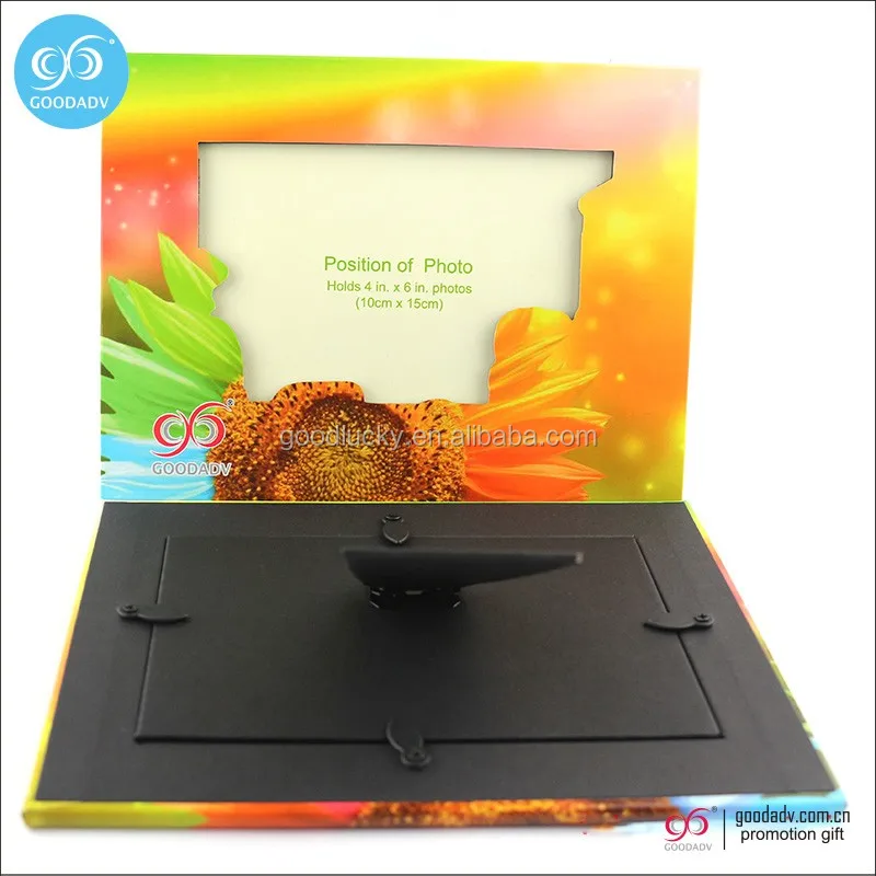 Promotional Beautiful Printing Paper Picture Frame Custom Cardboard