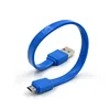 Creative gifts 20CM mini Cute Candy Micro/8pin USB charging Data transfer sync Cable for smartphone