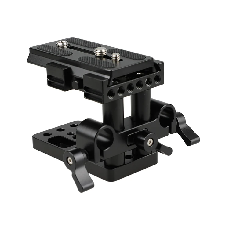 Camvate Tripod Quick Release Mount Base Qr Plate For Manfrotto Dslr ...