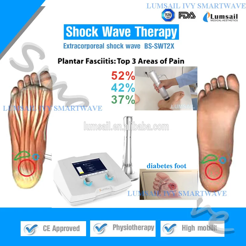 Shock Wave Therapy Radial Eswt Machine For Podiatrists Foot Care